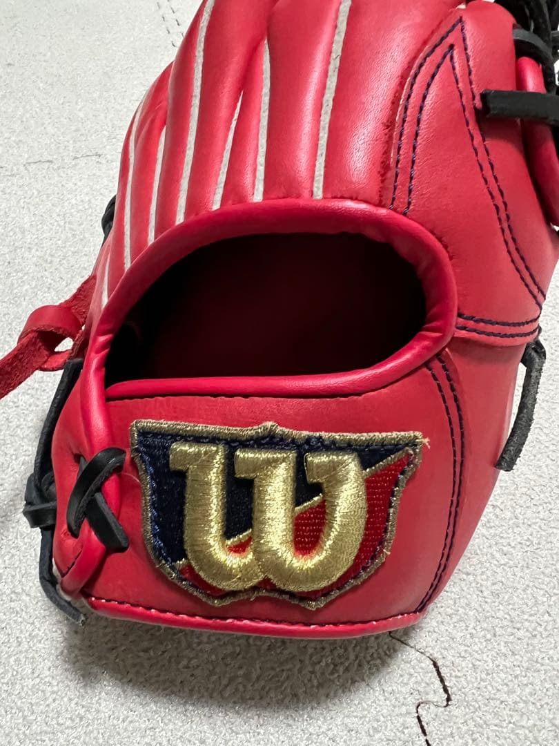 Wilson EASY CATCH EZC軟式 ユーティリティー レッド