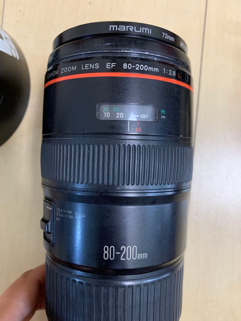 ジャンクCANON ZOOM LENS EF 80-200mm 1:2.8 L