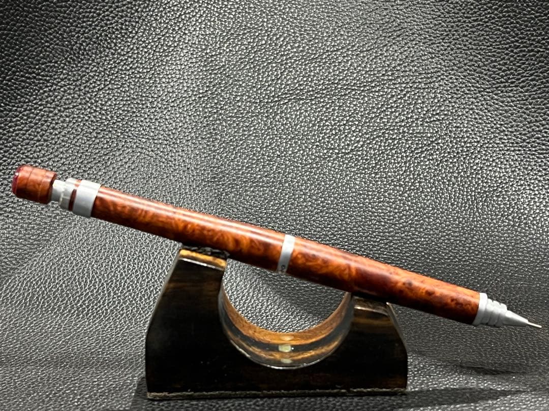 めい　S20 0.5mm 本花梨瘤　KATO201ボールペン本花梨瘤八角軸