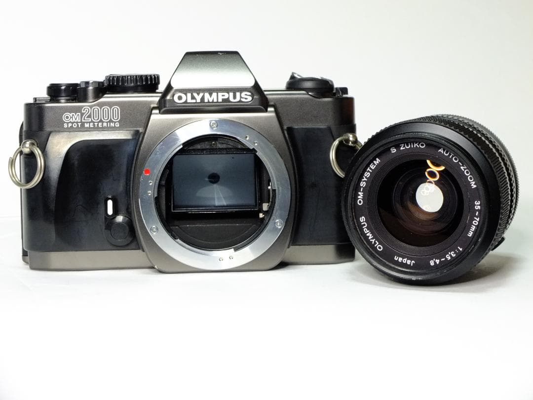 【実写確認整備品】オリンパスOM2000／35-70mmf3.5-4.81BF付