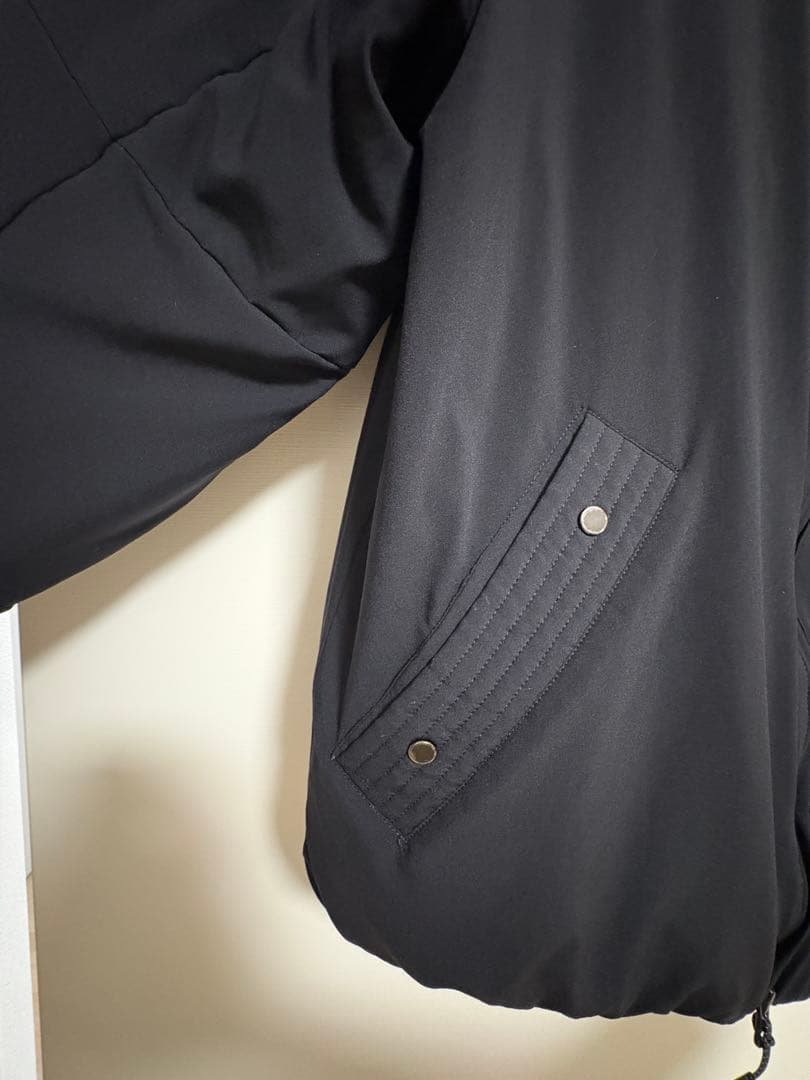 ADAM ET ROPÉ ALLIED ノーカラーダウンジャケット M/ブラック