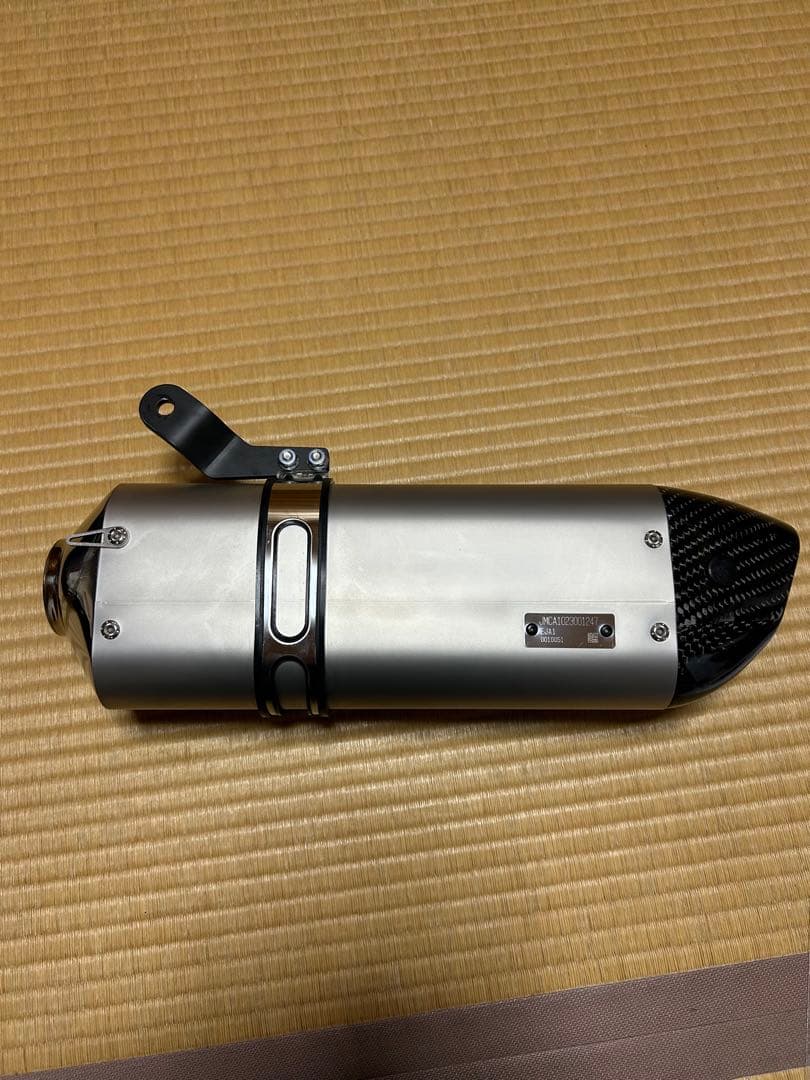 ジクサー250/Vストローム250SX用ヨシムラ　機械曲R-77Sサイクロン