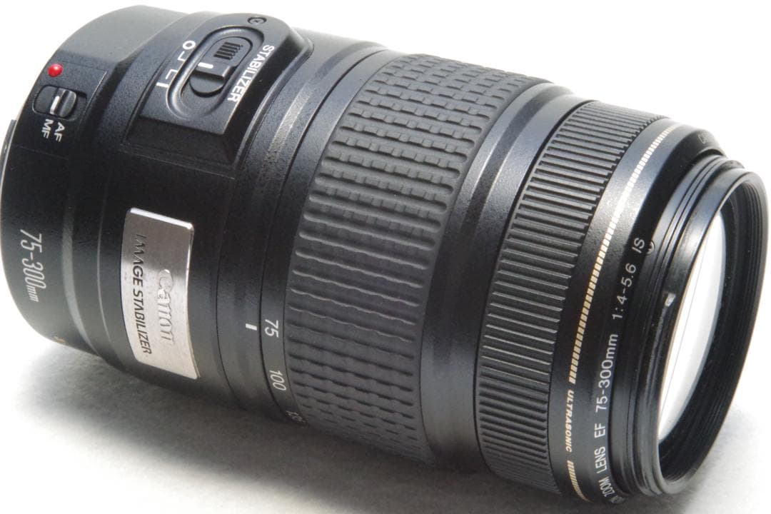 レンズ(ズーム) Canon ZOOM LENS EF 75-300mm 4-5.6 IS USM
