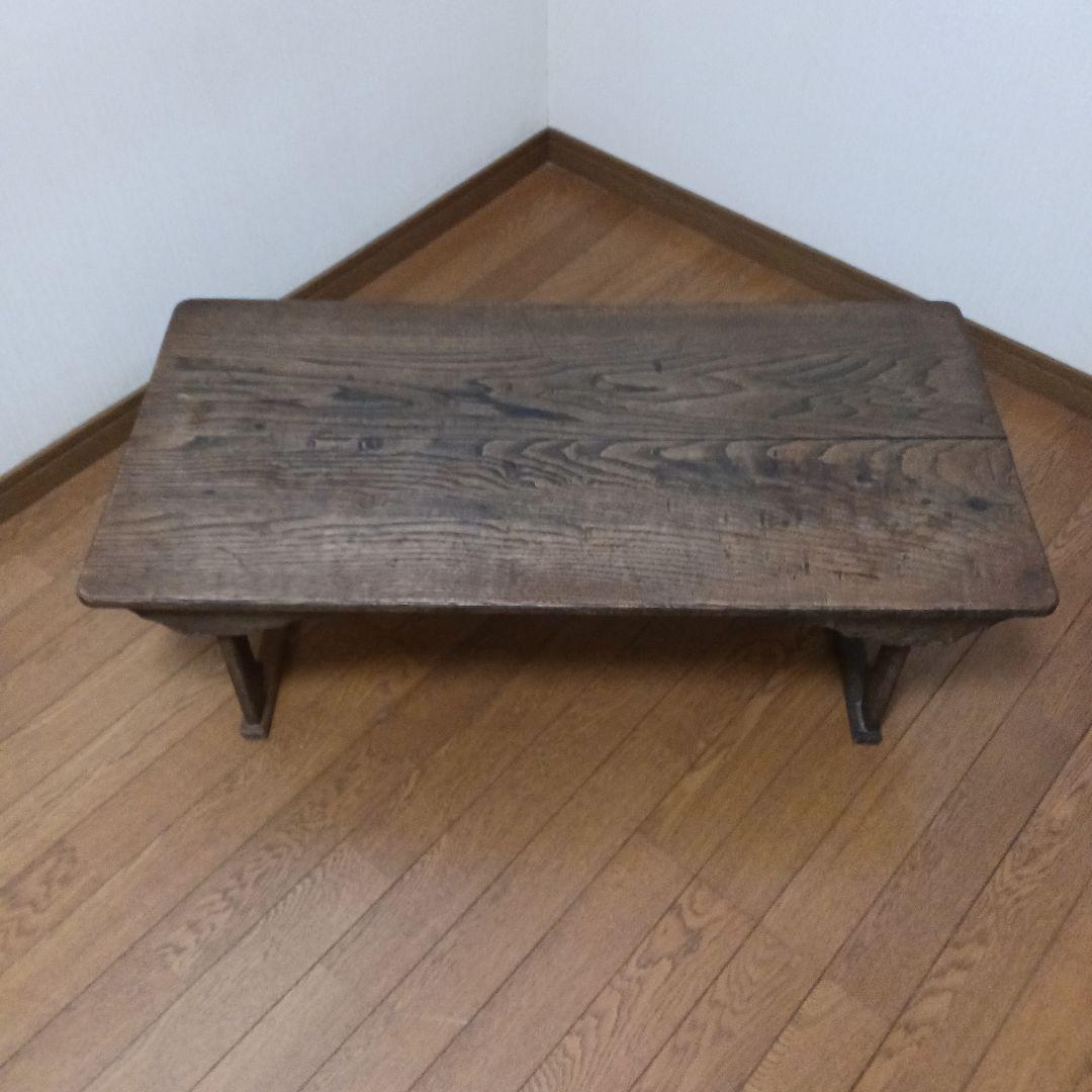 アンティーク寺子屋天神机　座机　古家具