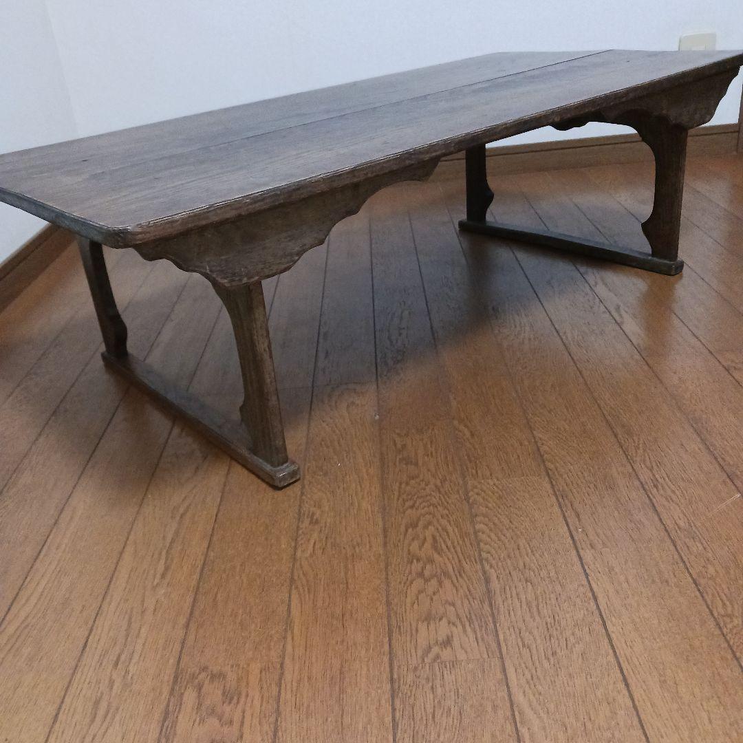 アンティーク寺子屋天神机　座机　古家具