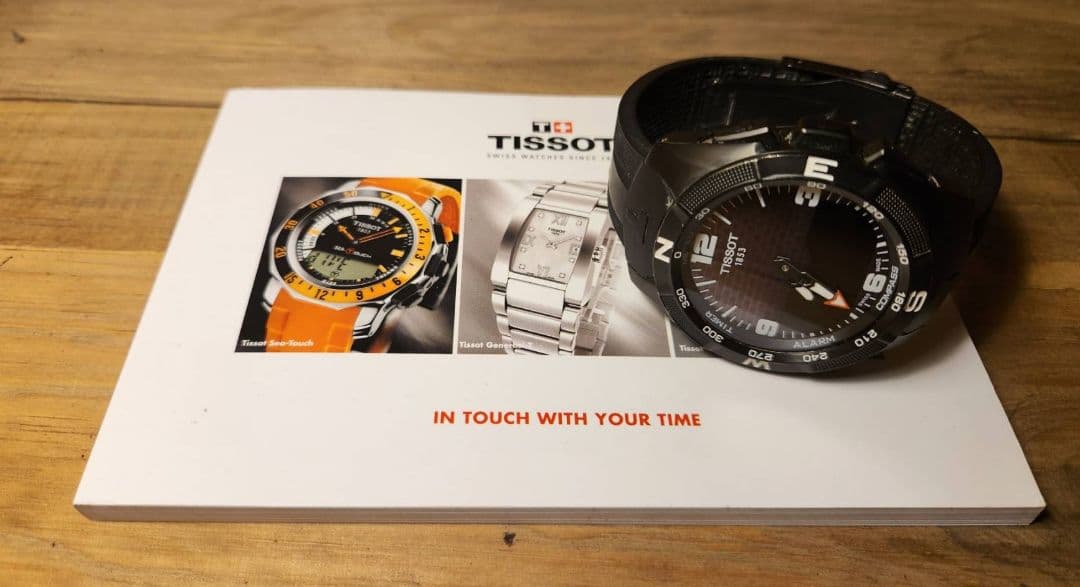 チタン製　TISSOT ティソ T-Touch solar Titanium