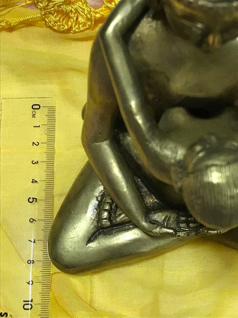 チベット密教/歓喜仏 高さ約16㎝ 約1kg/ヤブユム/シャクティ