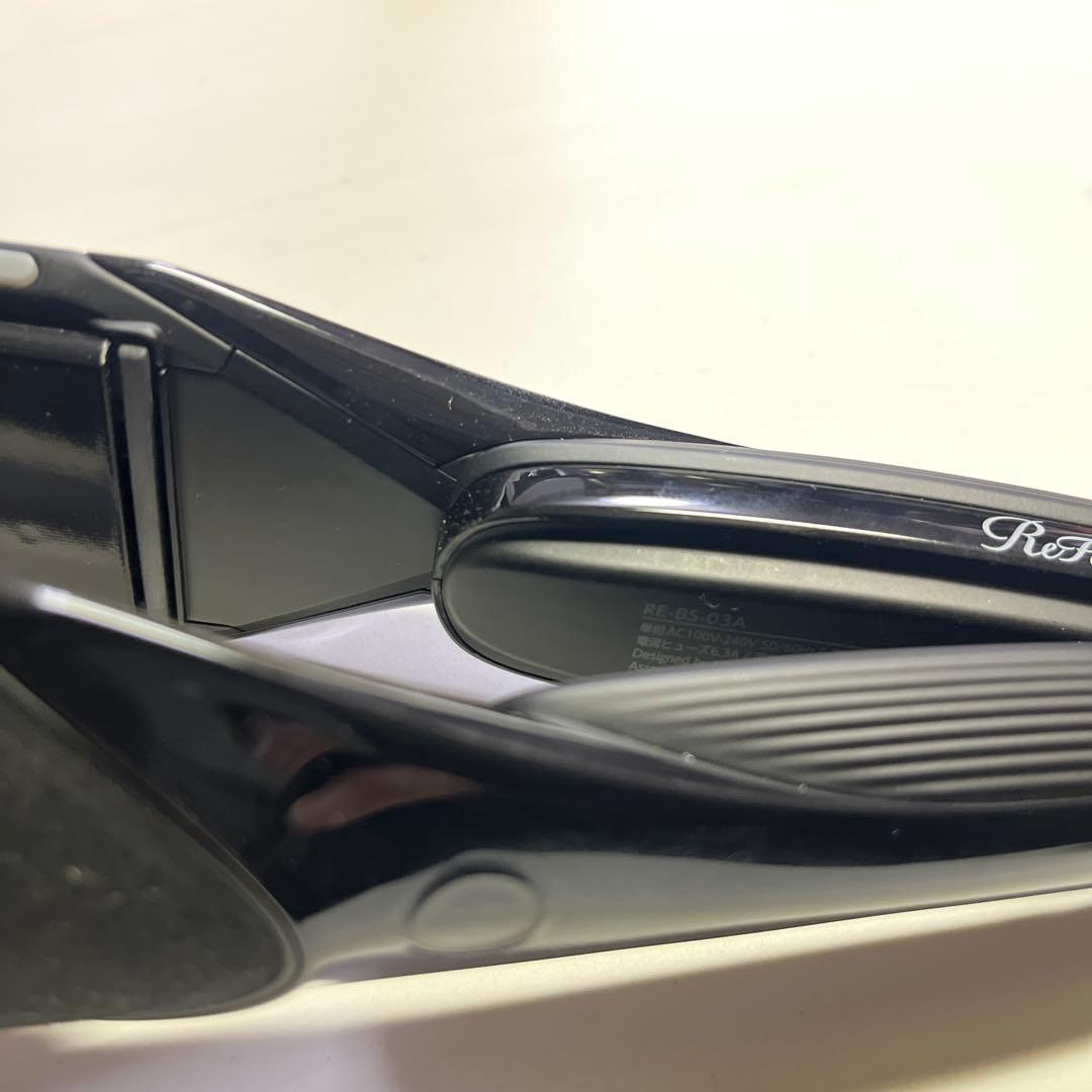 2025年製 ReFa リファ パワーストレートアイロンプロ 黒