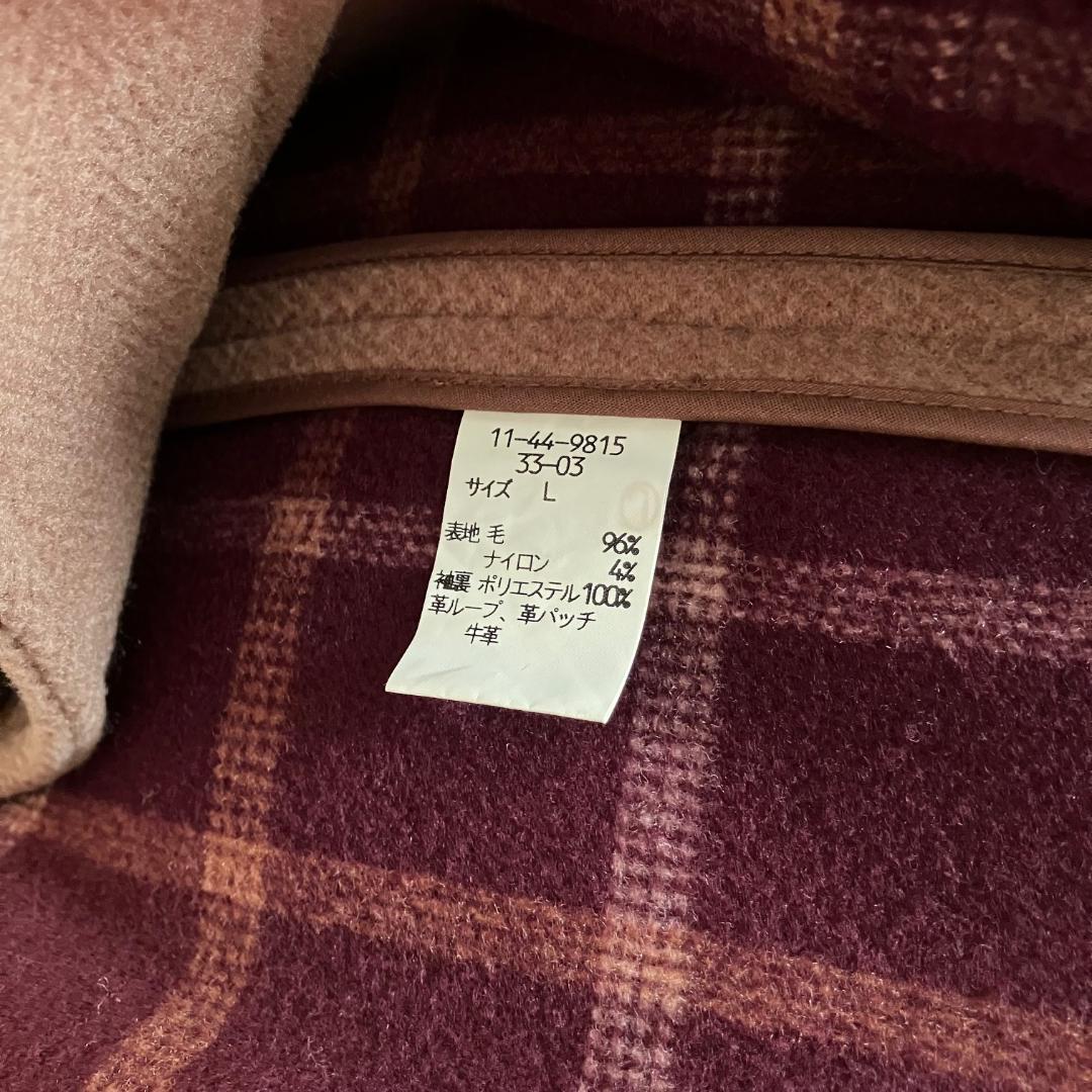 【極上品】ニューヨーカー/NewYorker ダッフルコート メンズLサイズ