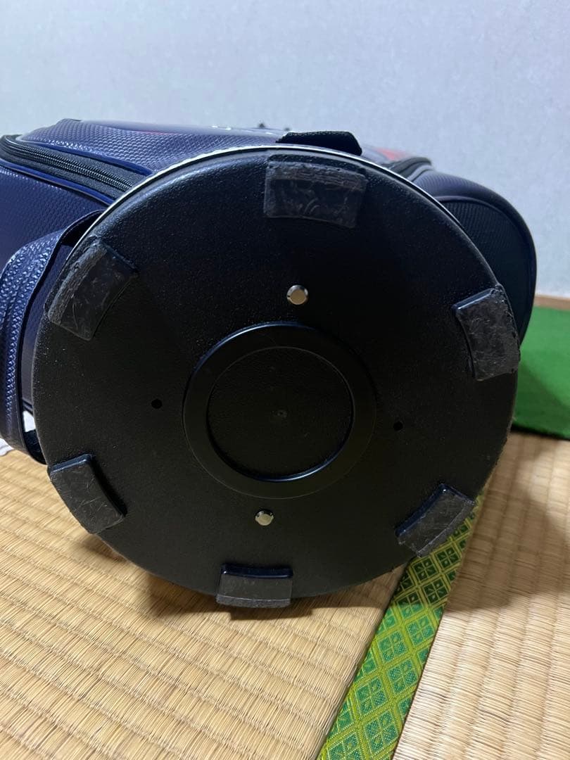 adabat キャディバッグ ネイビー/レッド