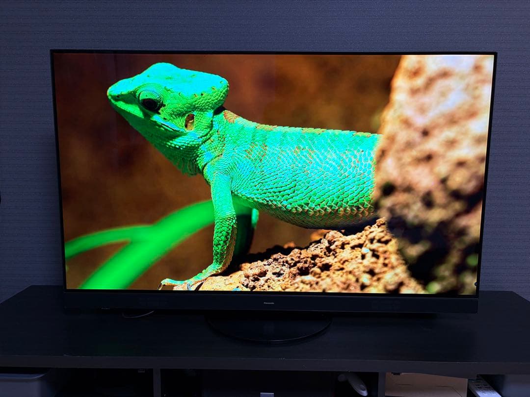 美品　パナソニック 55型 有機ELテレビ ビエラ 4K TH-55HZ1800