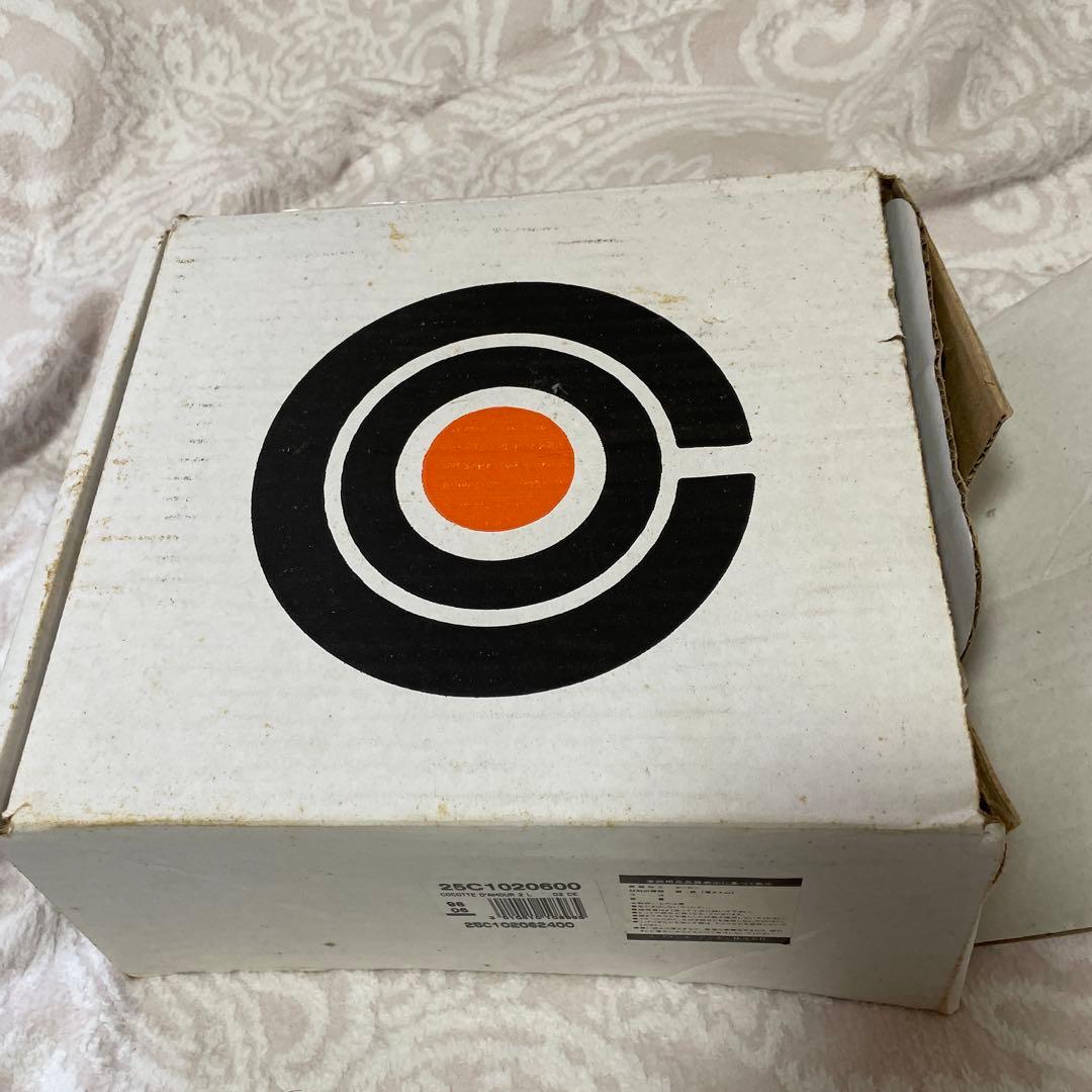 値下げ　早い者勝ち　LE CREUSET ハート型鍋 レッド 定価41,500円