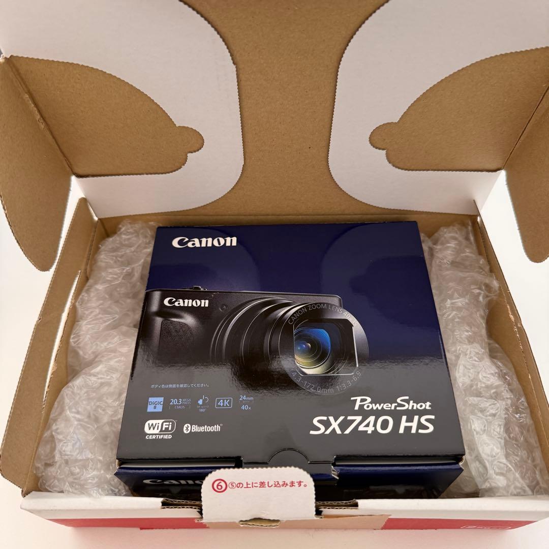 【週末限定】Canon PowerShot SX740 HS ブラック