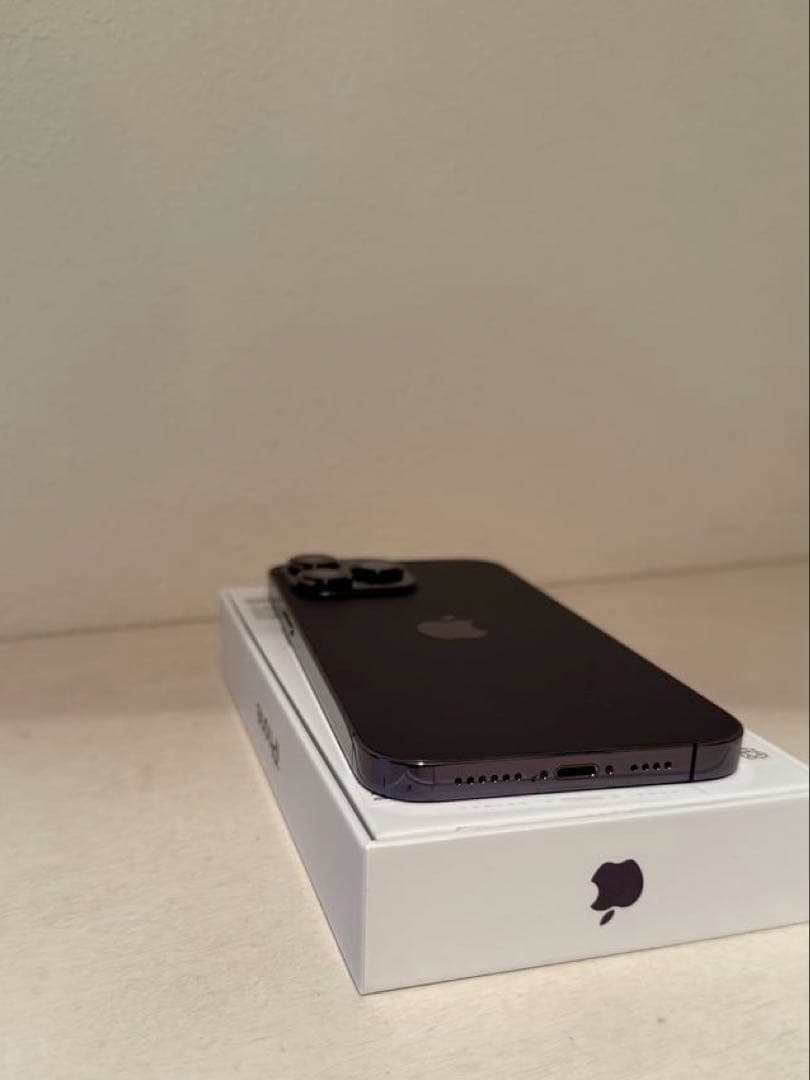 〖美品〗iPhone 14 Pro Max ディープパープル 256GB