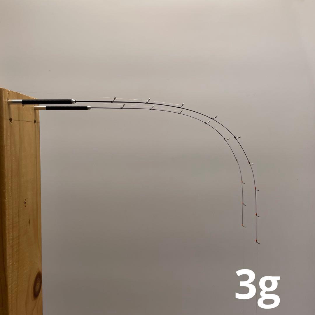 ワカサギ　ハンドメイドロッド　36cm 2本セット