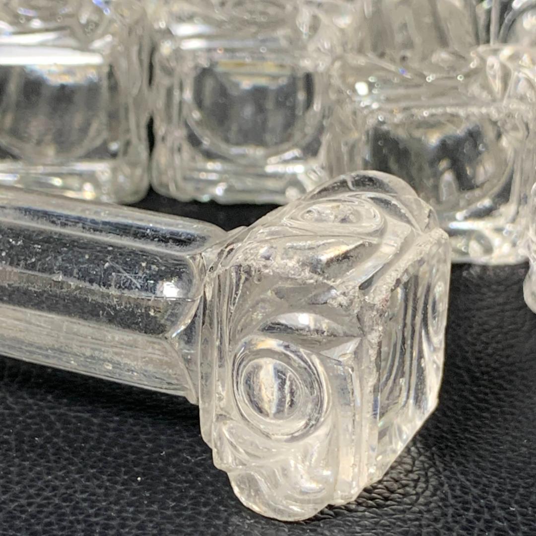 オールドバカラ ナイフレスト Russe 1893 箸置き グラス クリスタル