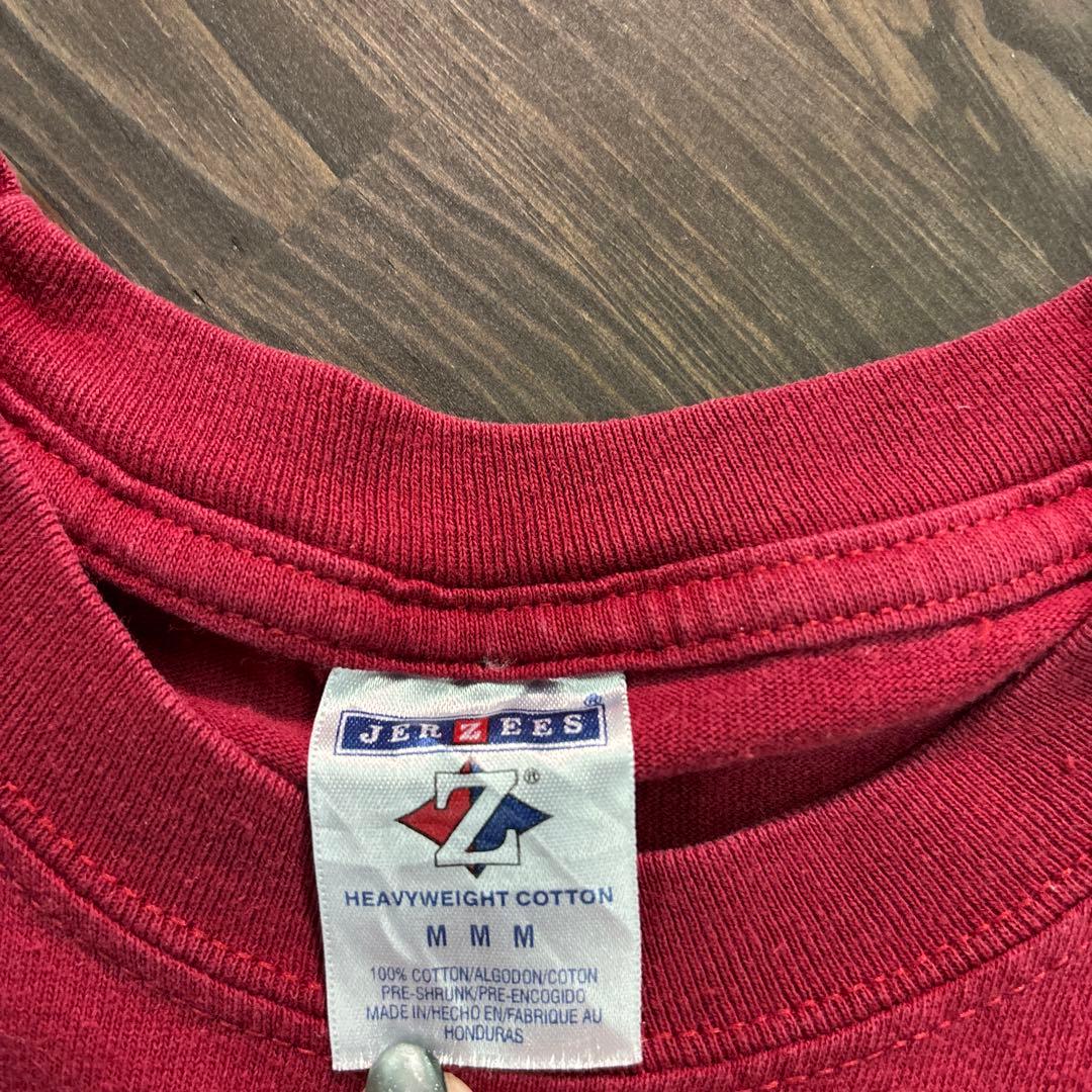 8SM1 00’s JERZEES グラフィックTシャツ　M 古着used