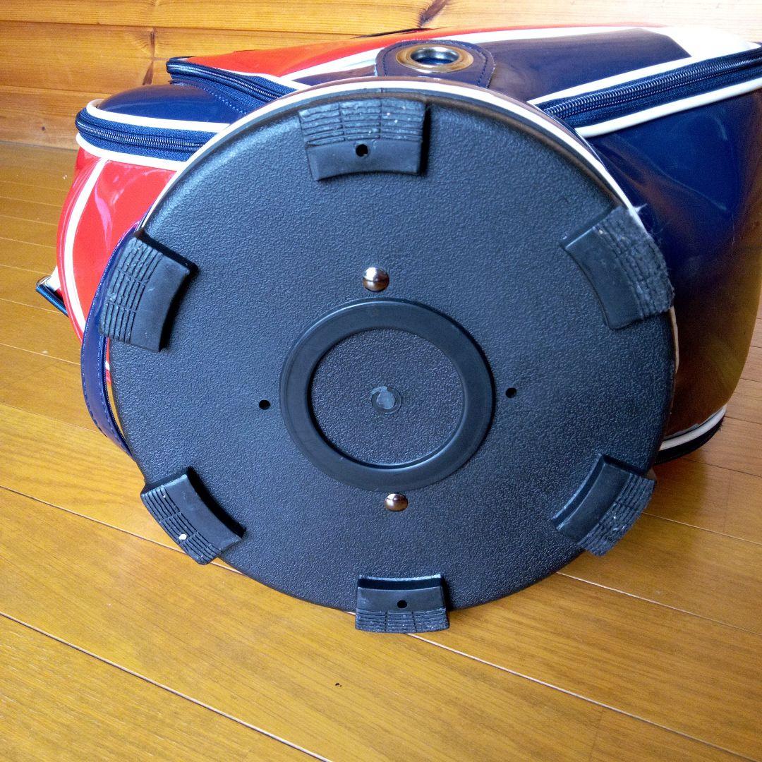 希少ロゴ　トミーヒルフィガー　キャディバッグ　2点式　ショルダー　9型　エナメル