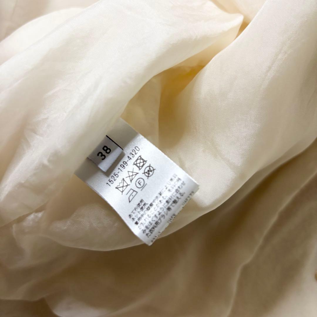 美品✨ ユナイテッドアローズ W ノーカラー メタルボタン ショートコート