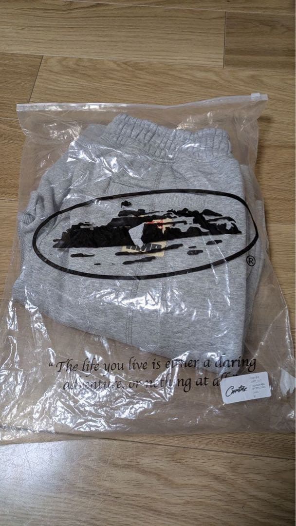 ウェア CORTEIZ HMP RAW HEM SHORTS HEATHER GREY