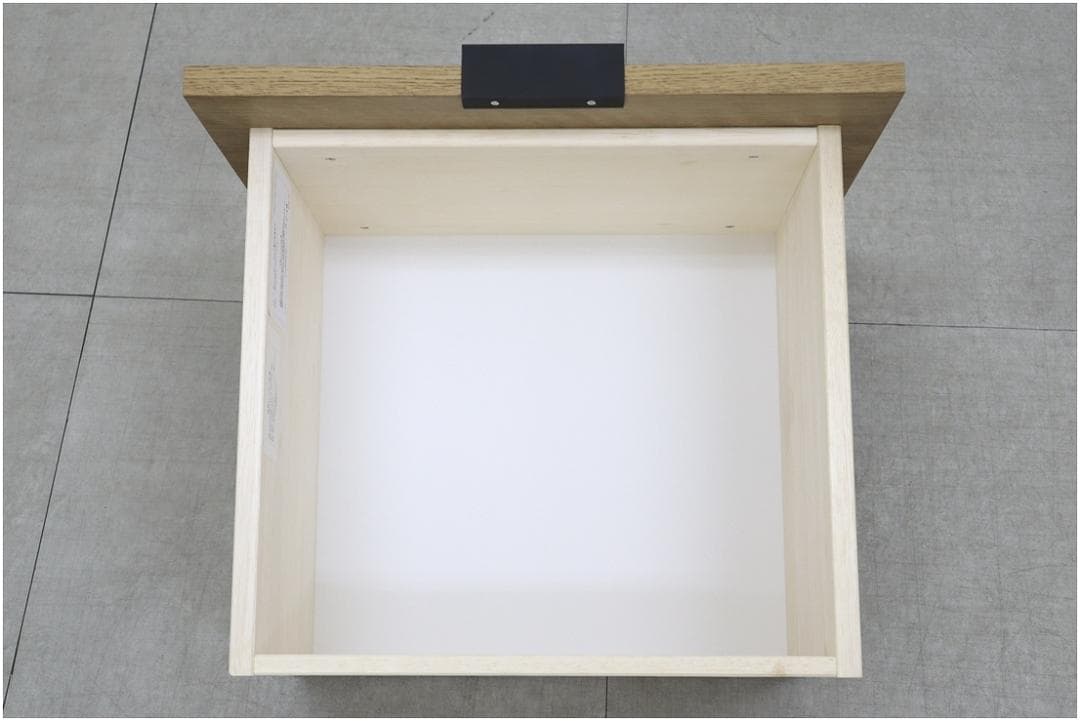 unico ウニコ ADDAY アディ デスクチェスト オープン 木製 オーク材