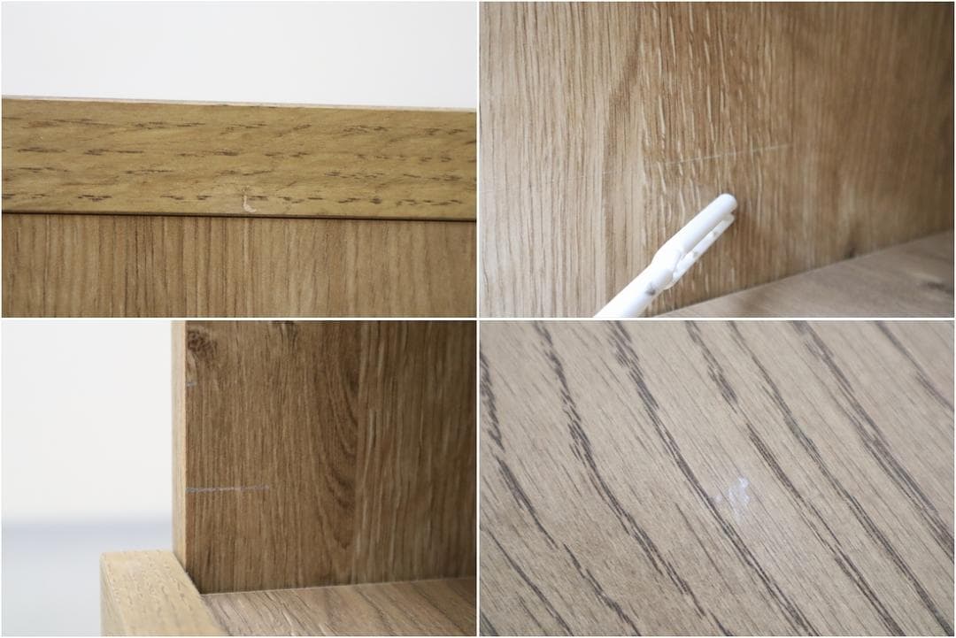 unico ウニコ ADDAY アディ デスクチェスト オープン 木製 オーク材