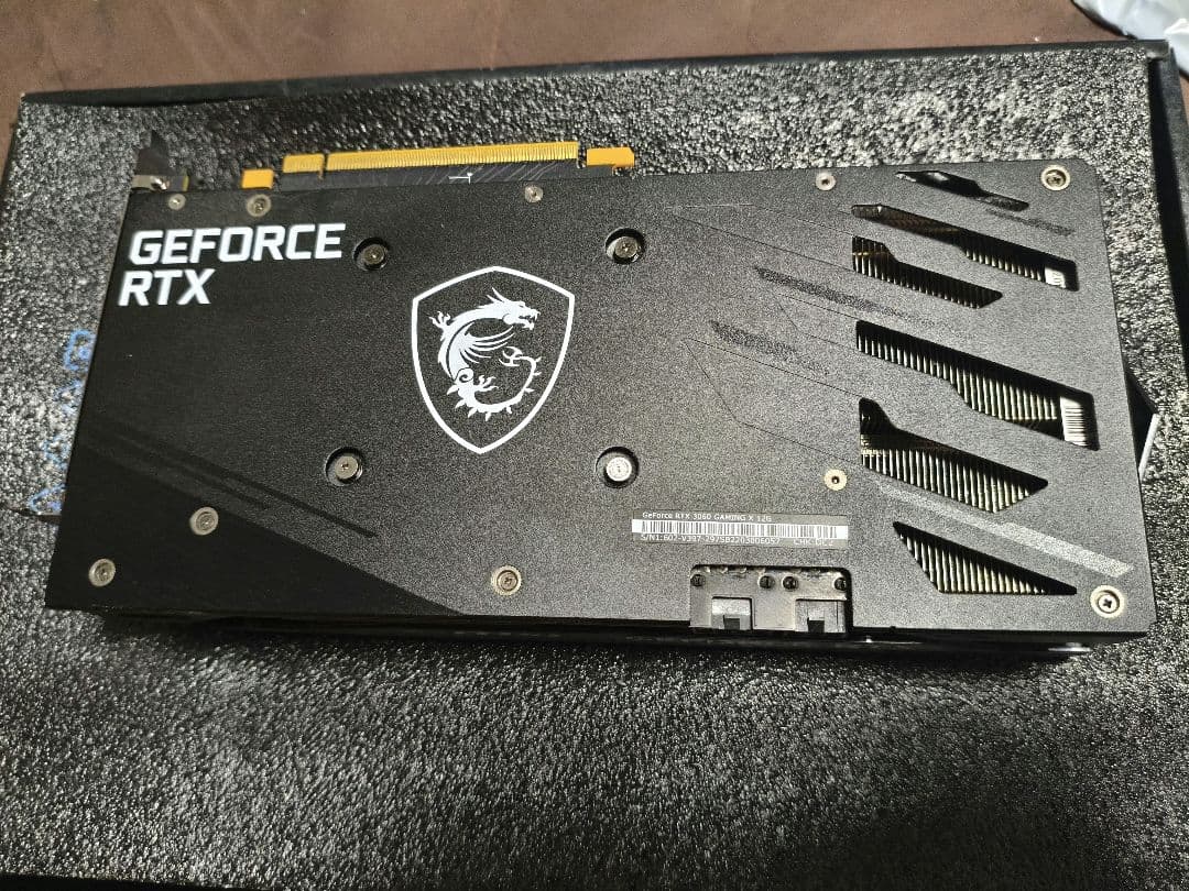 グラフィックボード・グラボ・ビデオカード MSI GeForce RTX 3060 GAMING X 12G
