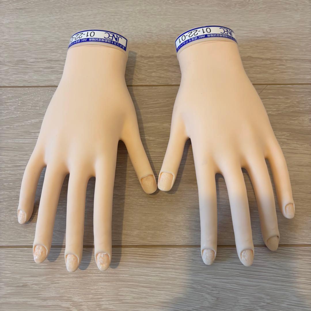 認定モデルハンド 2セットまとめ売り 検定 ジェルネイル検定 ネイリスト検定