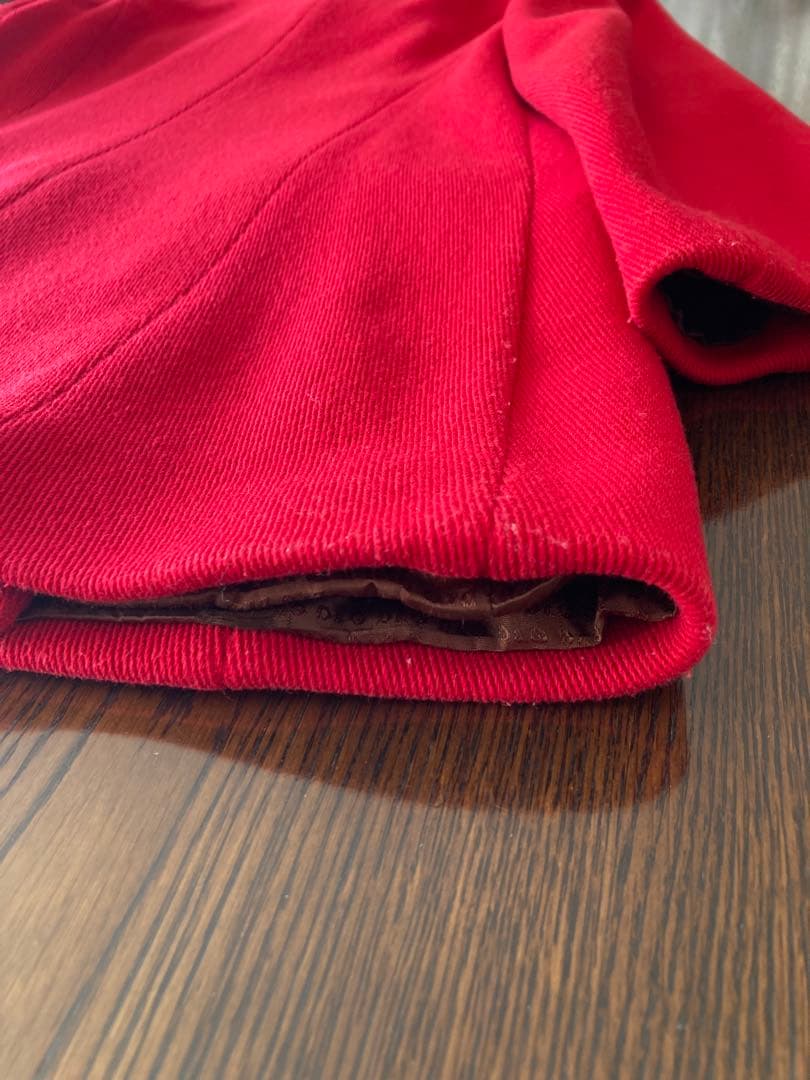 D&GDOLCHE&GABBANAROSSOピーコートmade in italy