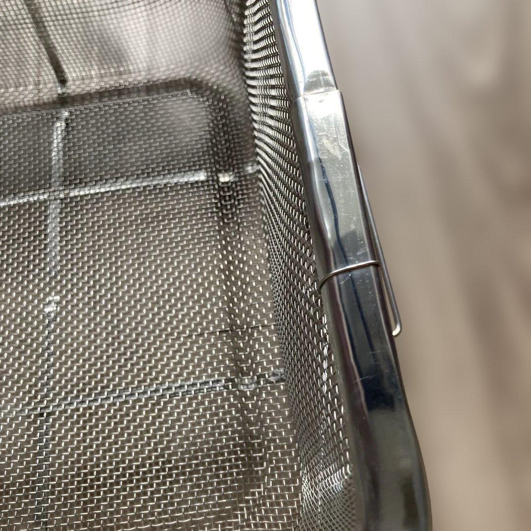 辻和金網　ふたつき干しかご(大)