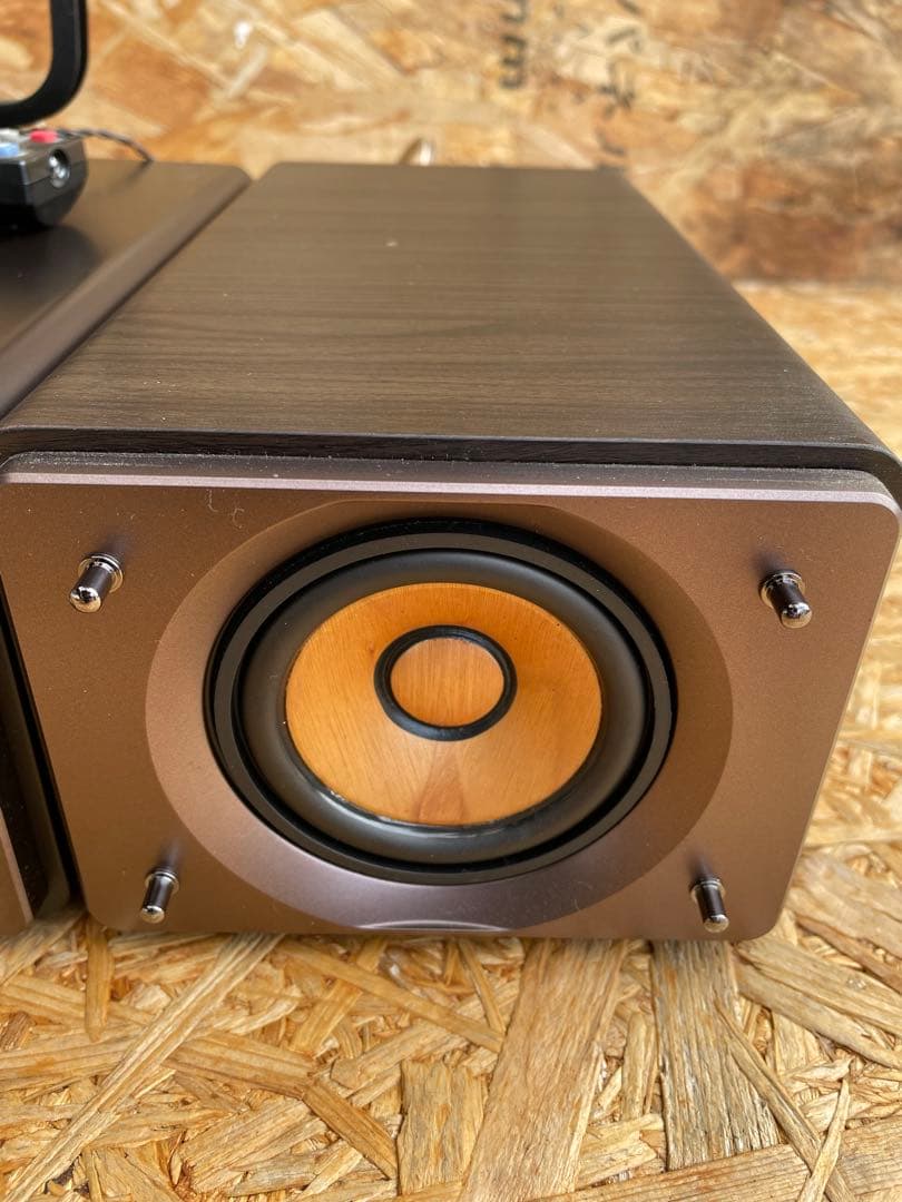 【動作確認済】JVC コンポ 2020年製 CA-EXS55 ウッドコーン