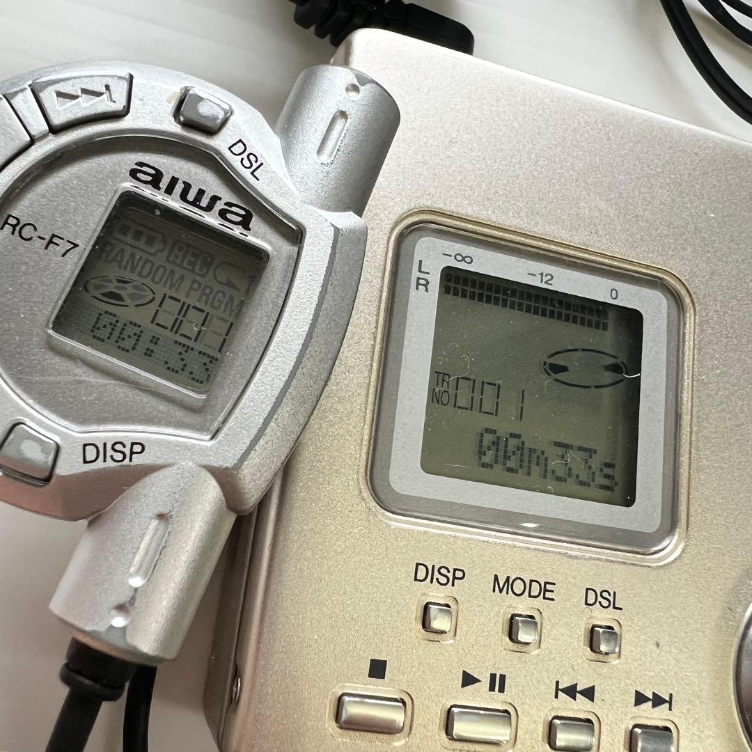 aiwa ポータブルMDプレーヤー AM-HX3