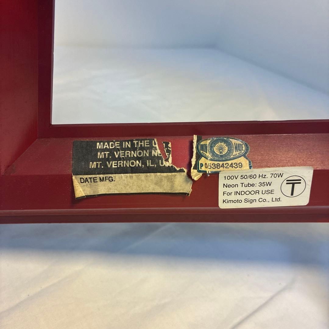 Budweiser バドワイザー　ネオンサイン