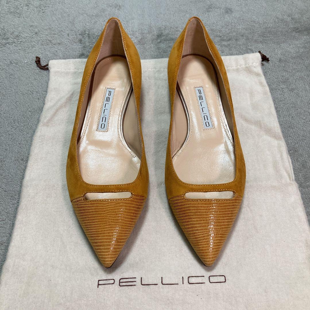 【美品】PELLICO ペリーコ パンプス ANDREA フラットシューズ 36