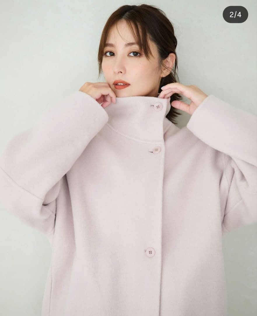 Stola. スタンドリバーショートコート　３６