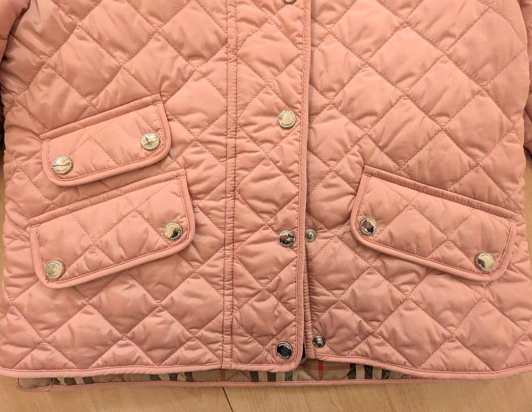 値下げ中！BURBERRY☆キルティングコート☆４Y（104cm）