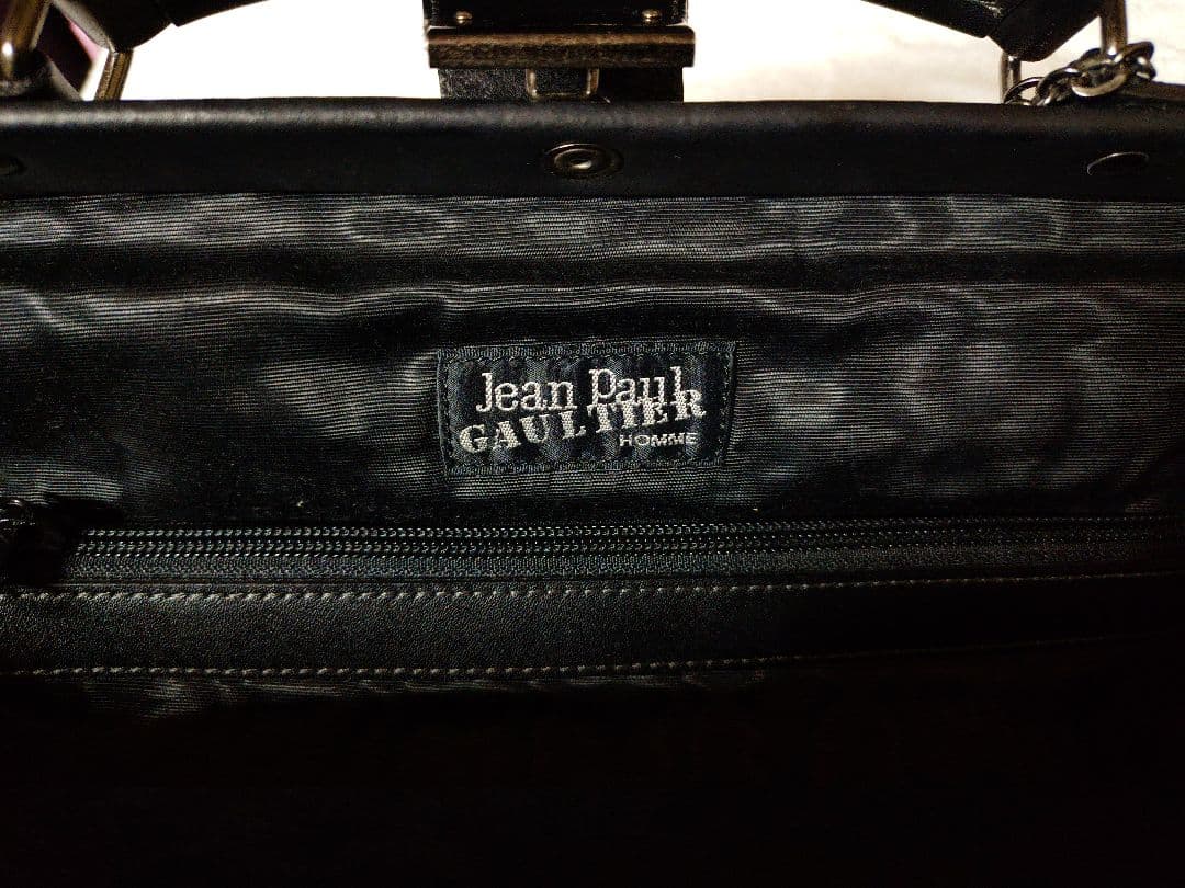 ジャンポール・ゴルチエ　ダレスバッグ 　希少　ブラック