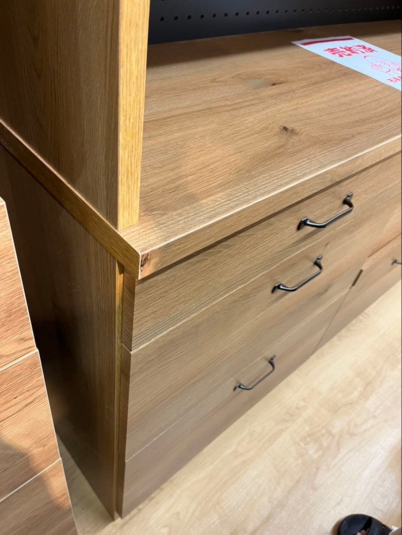 大阪市内直接引き取り限定　サマンサ　キッチン収納　オープンボード135