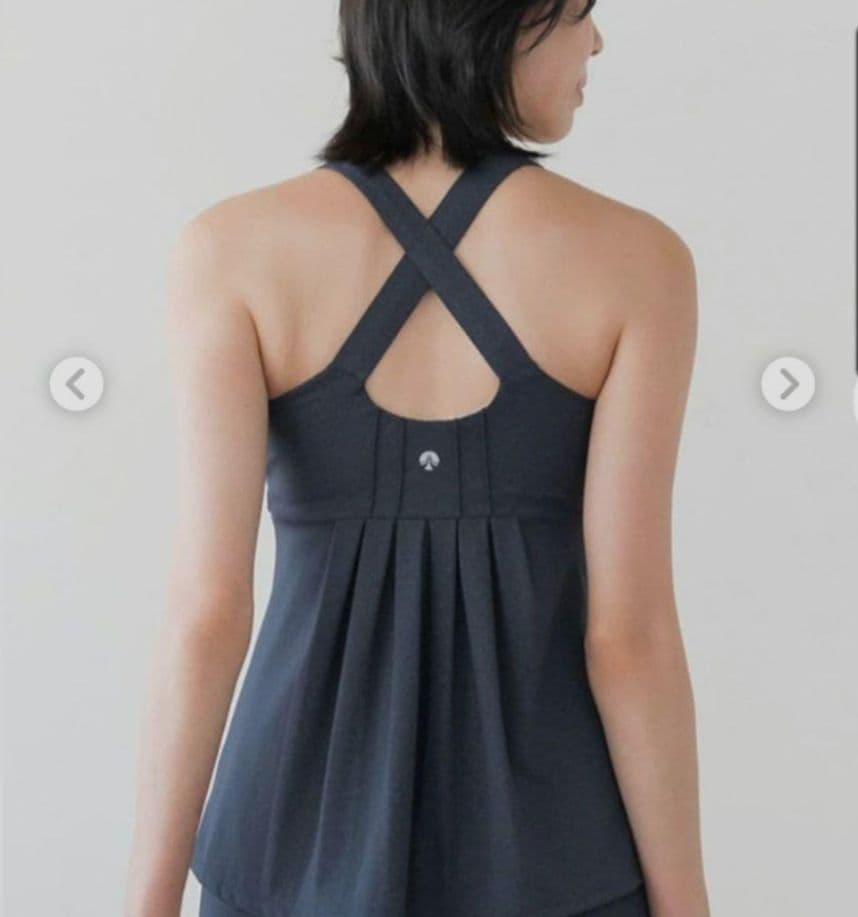 SUKALA　デニムクロスタンクトップ&デニムスリットレギンス　Sサイズ　セット