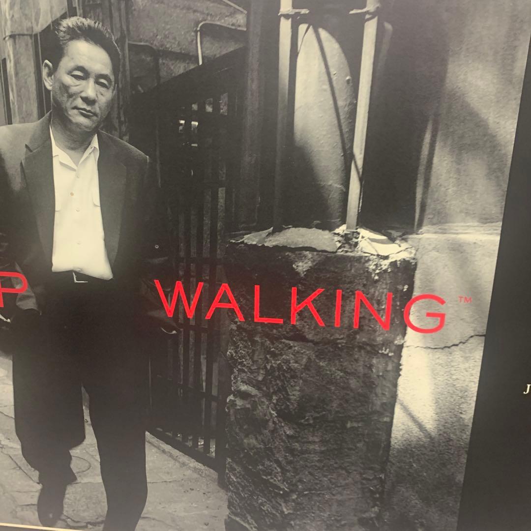 北野武　KEEP WALKING非売品ポスターパネル「歩き続ける男」