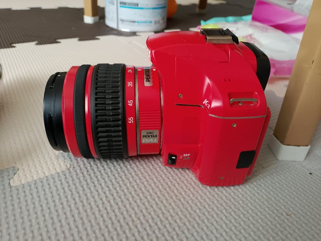 PENTAX K-x デジタル一眼レフカメラ レッド18-55レンズ付4600枚