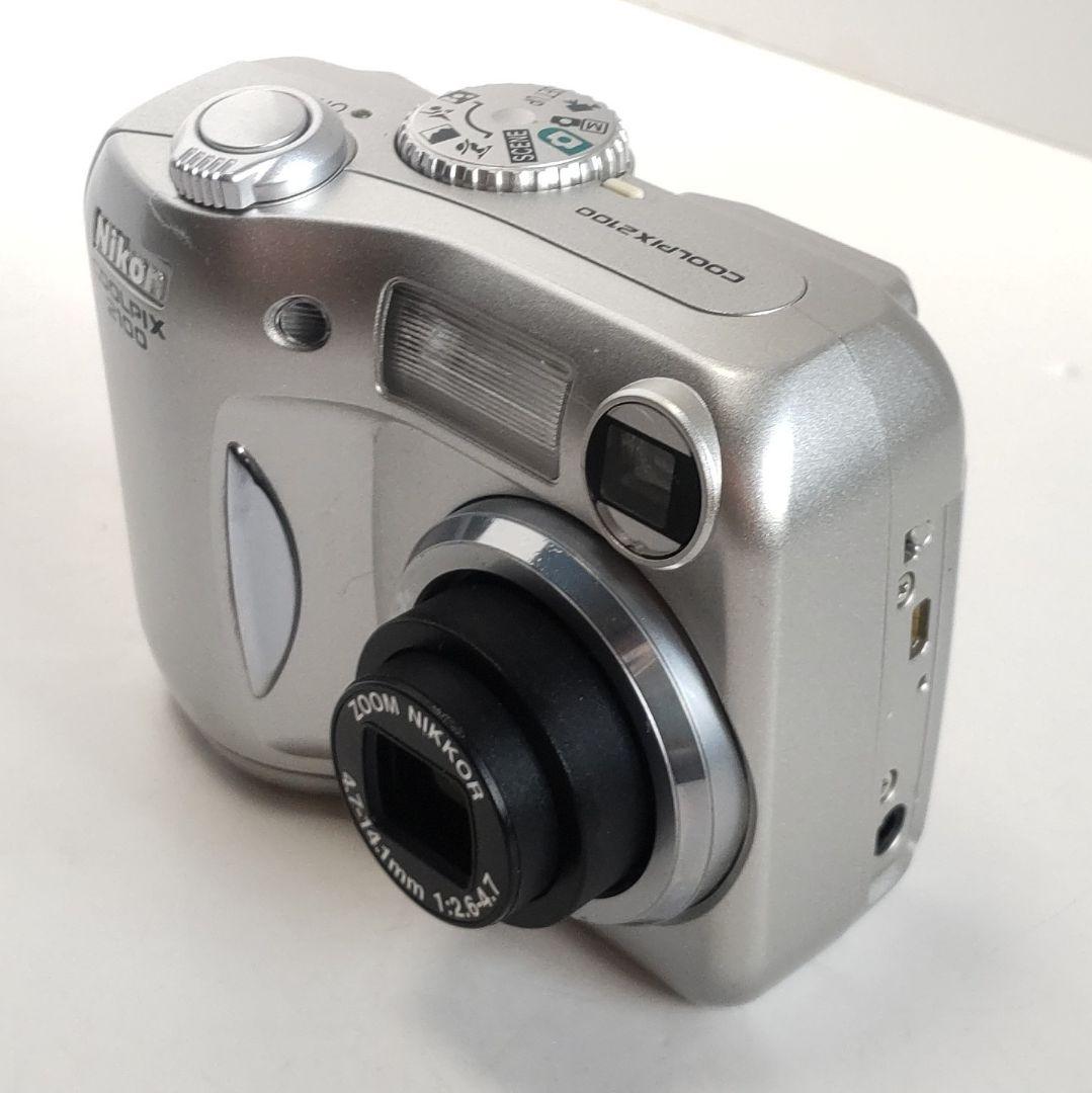動作確認済み ニコン COOLPIX 2100 オールドコンデジ デジカメ