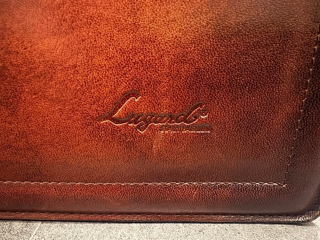 美品 青木鞄 Lugard G3 ダレスバッグ ビジネスバッグ 本革 ブラウン