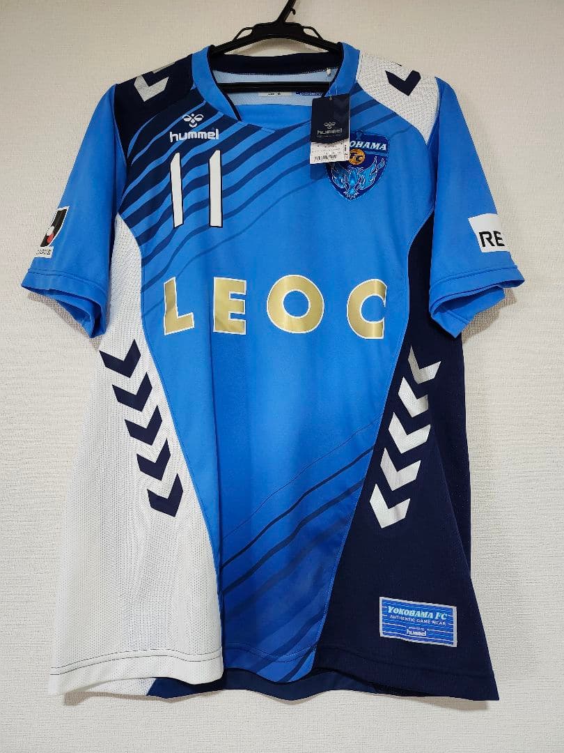 横浜FC 三浦知良 サイン ユニフォーム Jリーグ オーセンティック 日本代表