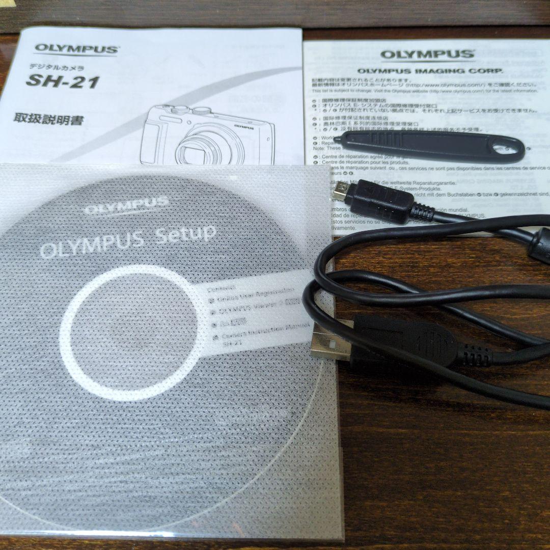 【値下】OLYMPUS デジカメ　1600万画素　 SH-21 本体 デジカメ