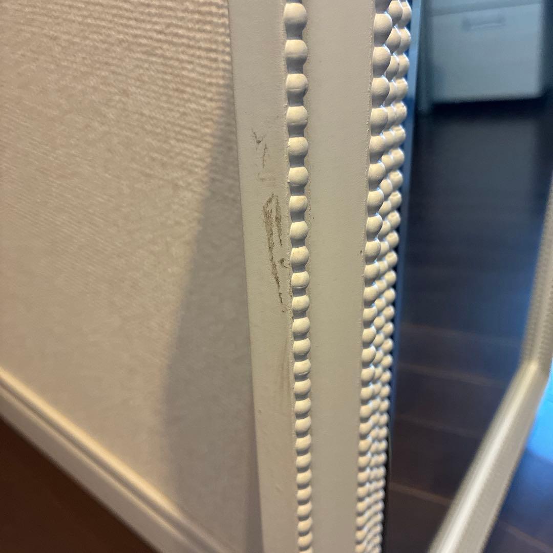 ZARA ウォールミラー 鏡 壁掛け ホワイト