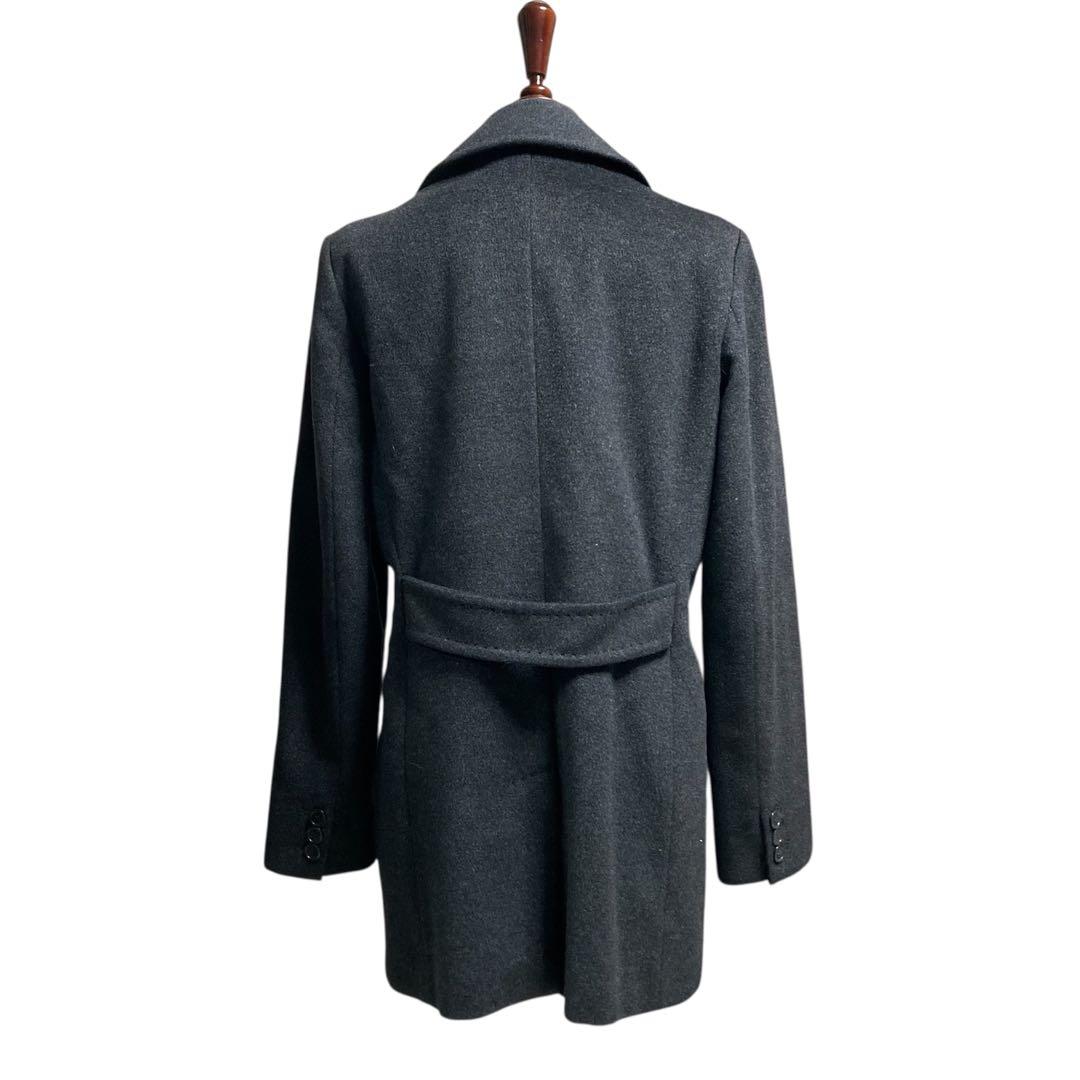 maxmara マックスマーラ 白タグ ダブル ピーコート 44 ダブル