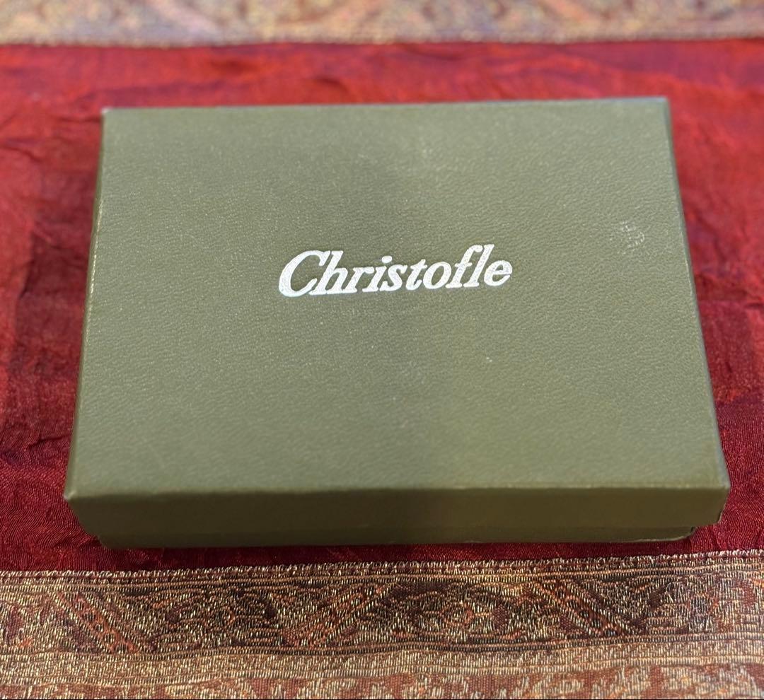 新品　クリストフル Christofle 箸・ナイフレスト 4個セット 銀食器