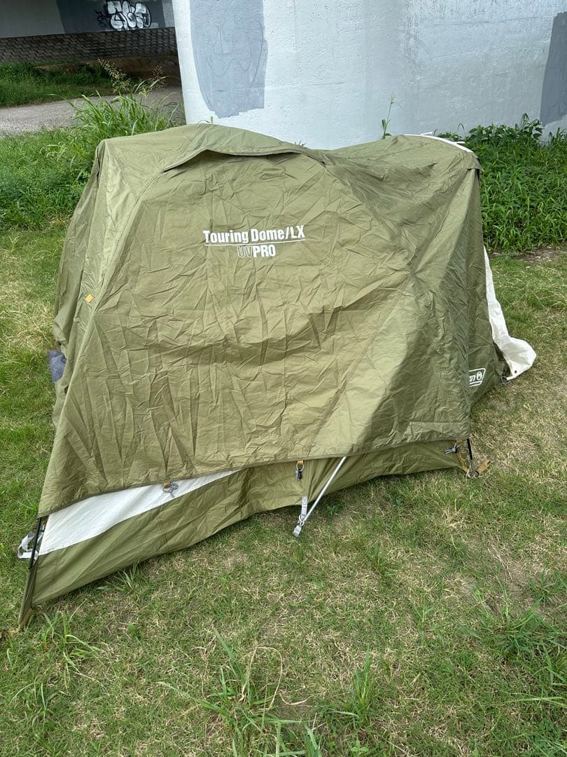 コールマンツーリングドームＬＸ、コールマングランドシートＬＸ用付き