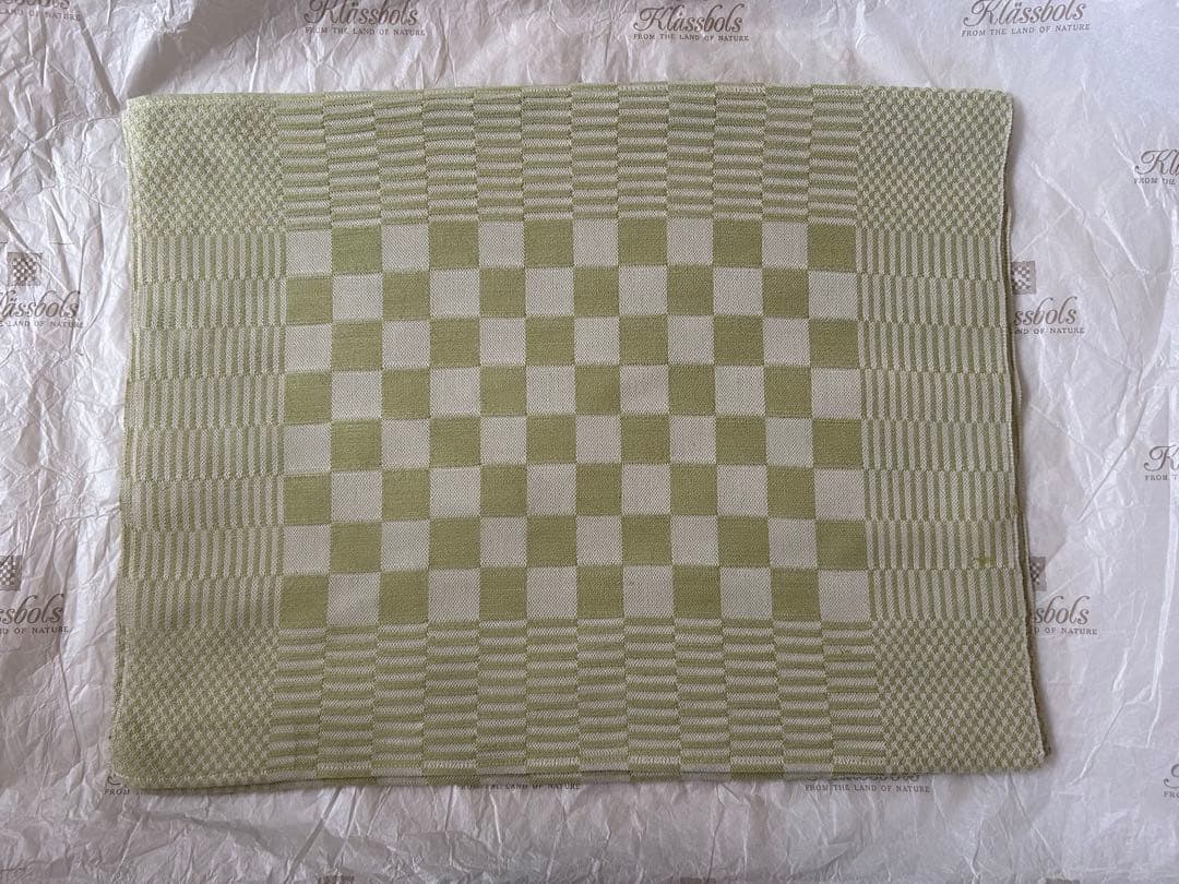 Klassbolsランチョンマット チェスボード柄